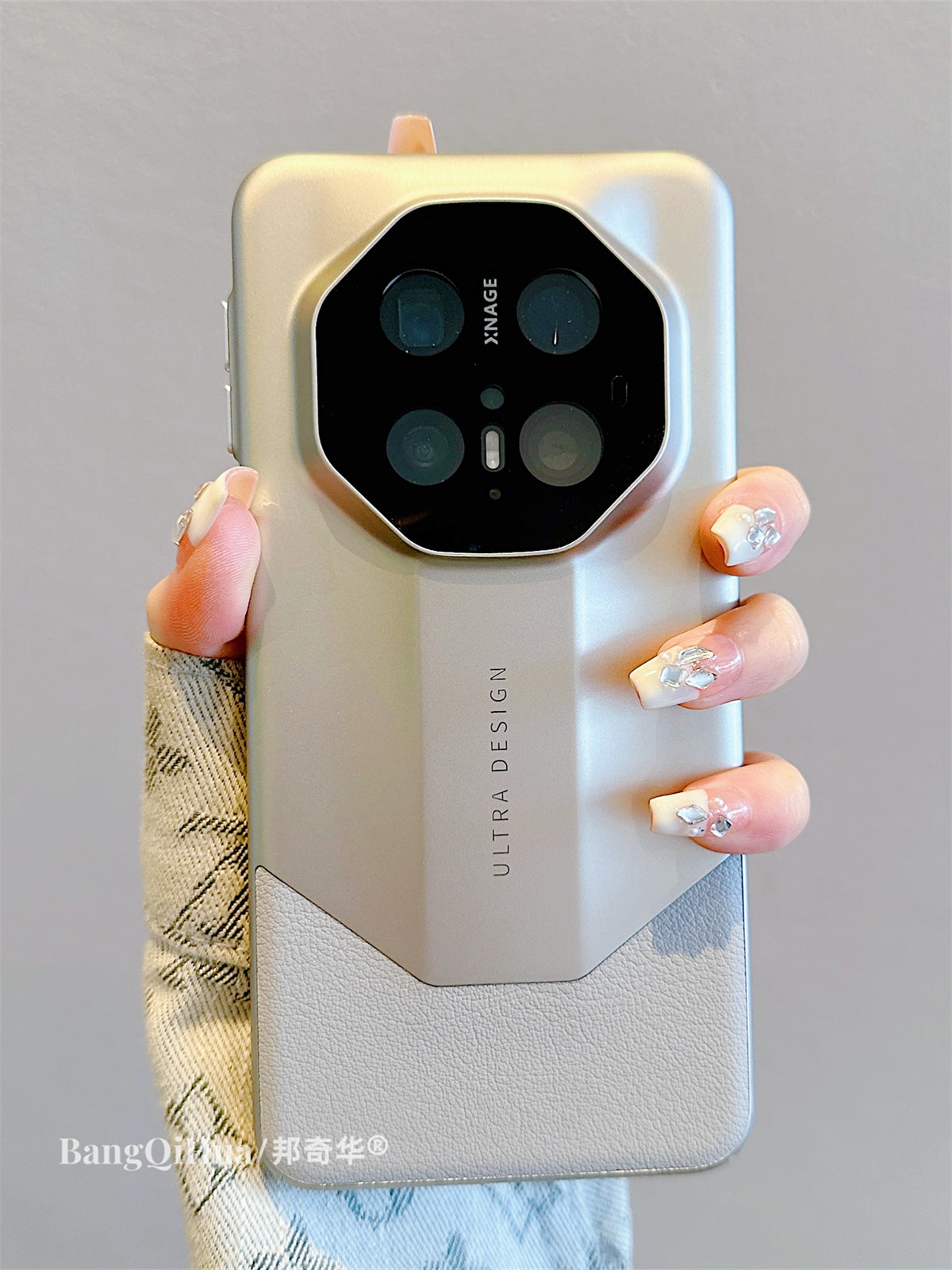 Huawei mate70pro+ üçün uyğun yüksək keyfiyyətli dəri yeni mobil telefon qutusu mate60RS qeyri-adi master mate80pro yüngül lüks mate40/50pro elektrokaplama 40RS Porsche pura70pro
