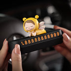 Elf Avtomobil Müvəqqəti Dayanacaq İşarəsi Avtomobil Avtomobil Hərəkət edən Telefon Nömrəsi İşarəsi Sevimli İnteryer Qızlar üçün Dekorasiya Təchizatları