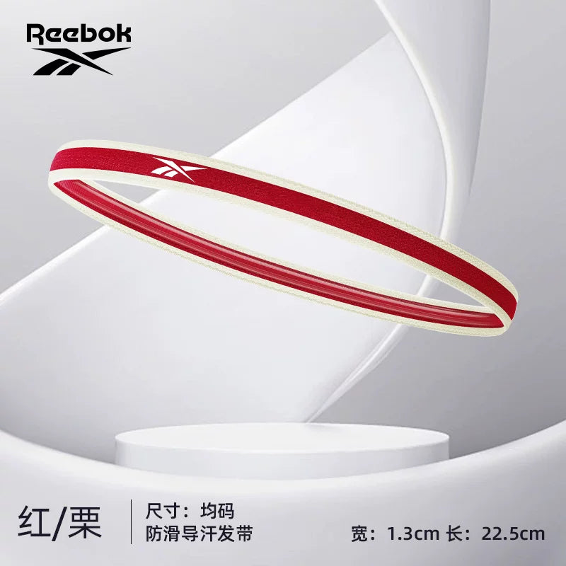 Reebok Reebok idman saç bandı tər bandı antiperspirant bandı qadın tər uducu baş bandı yoqa qaçış basketbolu badminton kişiləri