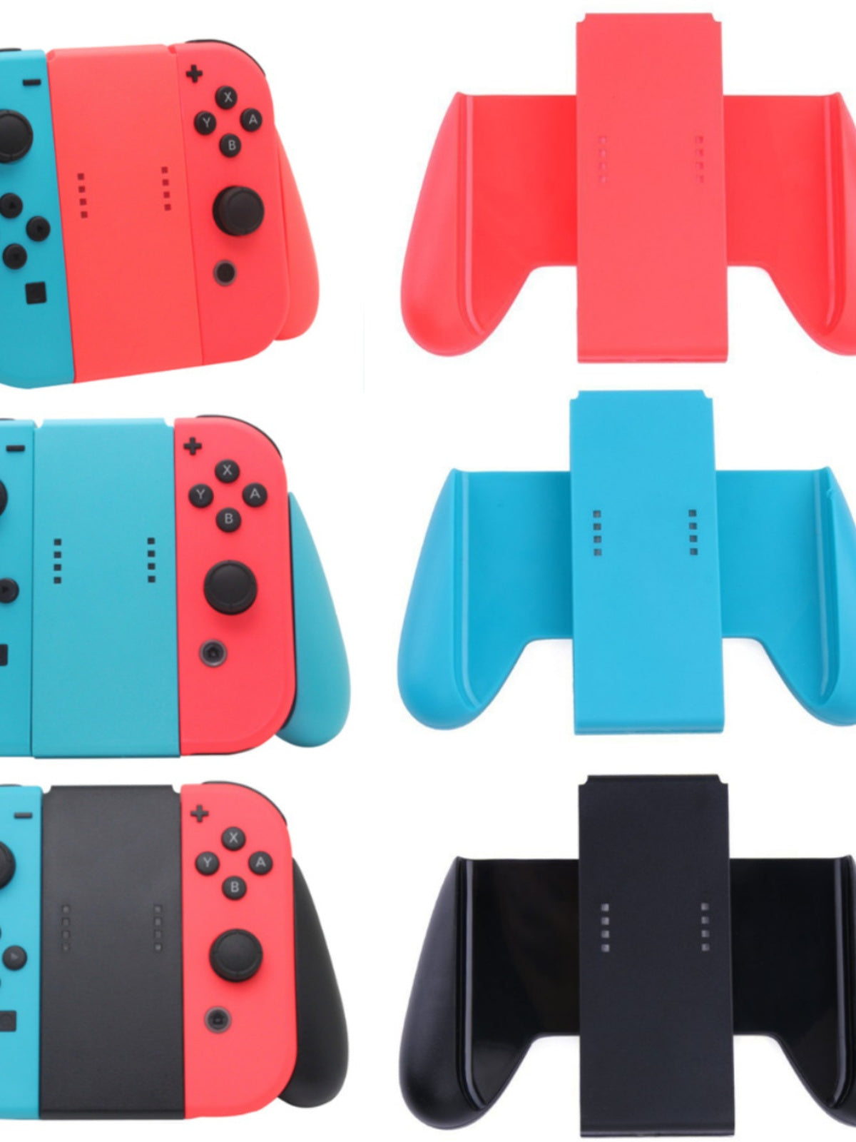 JoyCon buynuz sapı uyğun Keçid iti baş tutacaq tutacağı NS sol və sağ kiçik tutacaq tutacağı çərçivə konnektoru