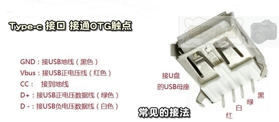 DIY OTG məlumat kabeli Type-c yarımfabrikat, batırılmış qalay lehimləmə teli, qorunan parça bükülmüş, metal başlıq