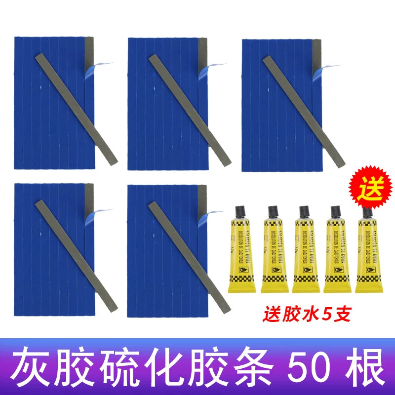 Minimal invaziv təkər təmiri alət dəsti avtomobillər, motosikletlər, elektrikli nəqliyyat vasitələri, təkərlər, kamerasız təkərlər və nazik rezin zolaqların sürətli vulkanizasiyası üçün.