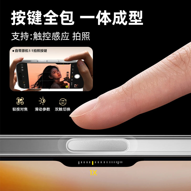 Apple iPhone17pro mobil telefon üçün uyğun AI kamera düyməsi ilə yeni 17 ultra nazik şəffaf, 16promax hər şey bir yerdə hər şey daxil düymə tpu qoruyucu örtük 15 yumşaq silikon qabıq 14 kişi və qadın plus