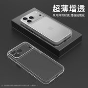 Apple iPhone17pro mobil telefon üçün uyğun AI kamera düyməsi ilə yeni 17 ultra nazik şəffaf, 16promax hər şey bir yerdə hər şey daxil düymə tpu qoruyucu örtük 15 yumşaq silikon qabıq 14 kişi və qadın plus