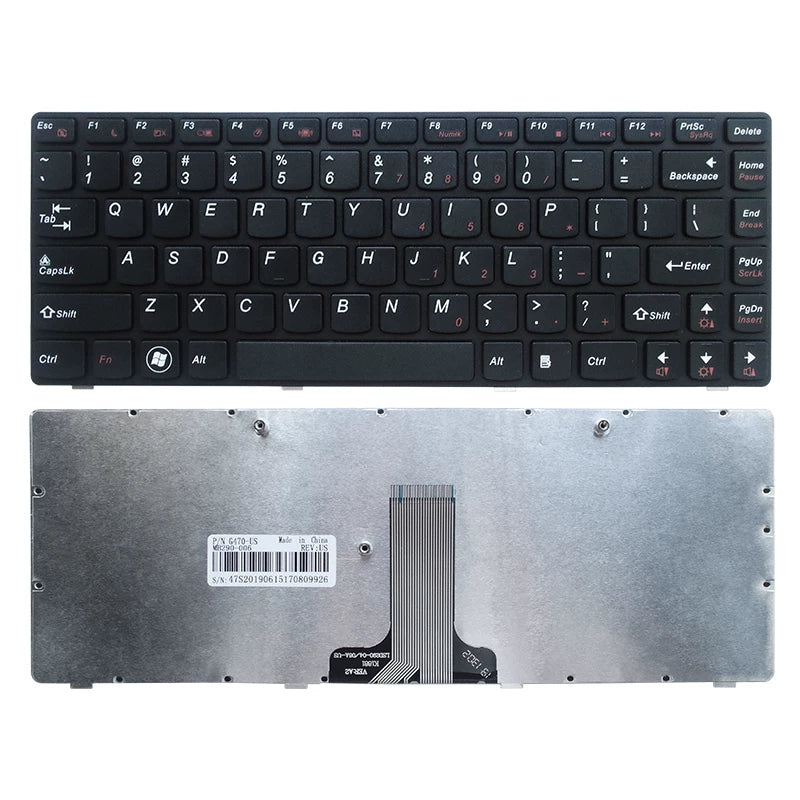 G470 B460 G460 G465 Z470 B470E B490 G400 V480C B480 M490 klaviatura Z460 V470 B475E Z465 Y460 V460 Lenovo üçün uyğundur