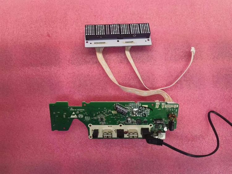 20W Bluetooth səs gücləndirici lövhəsində DIY tədqiqatı AD52068 çip led rəqəmsal boru nöqtə matrisi ekran modulu