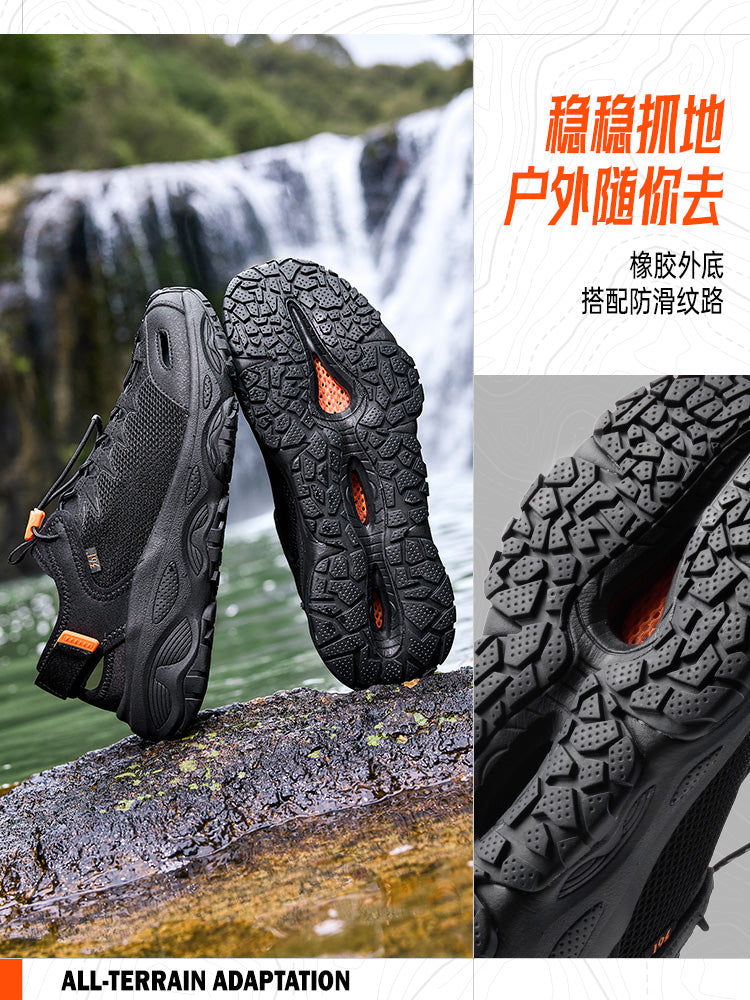 361 Catfish River Tracing Outdoor Ayaqqabılar Yay Yeni Mesh İçi Boş Nəfəs Alınan Ayaqqabı Balıqçılıq Ayaqqabıları Gəzinti Sandalları Kişilər üçün