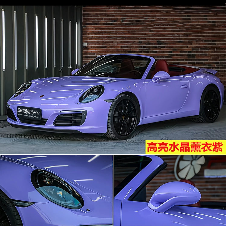 Pethuayue Pudra Rəng Dəyişən Film Tam Avtomobil Qapağı Fantaziya Vulkanik Kül Avtomobil Filmi Rəng Dəyişən Parlaq Qara Tpu Görünməz Avtomobil Filmi