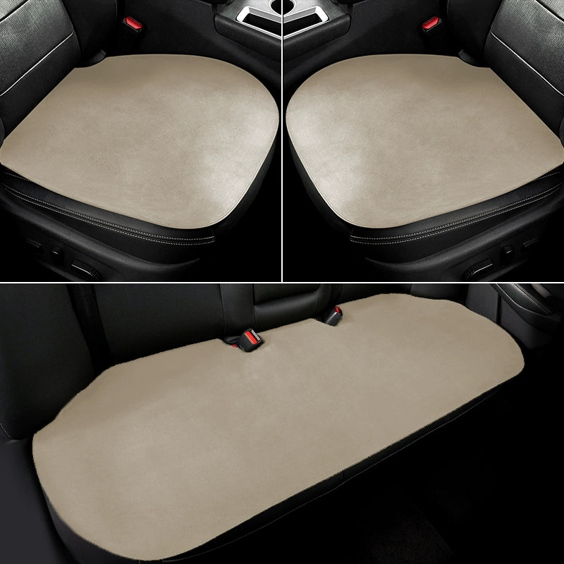 2025 Yeni Avtomobil Yastığı Tək Parça Qış Zamşa Oturacaq Yastığı Bütün İl Boyu Neytral Fantastik Arxa Oturacaq Yastığı