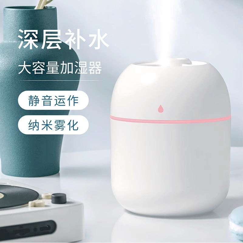 Nəmləndirici kiçik USB portativ 2023 yeni ofis ev yataq otağı tələbə yataqxanası səssiz mini sadə hava hamilə qadınlar körpə avtomobil aromaterapiya efir yağı spreyi yüksək görünüş