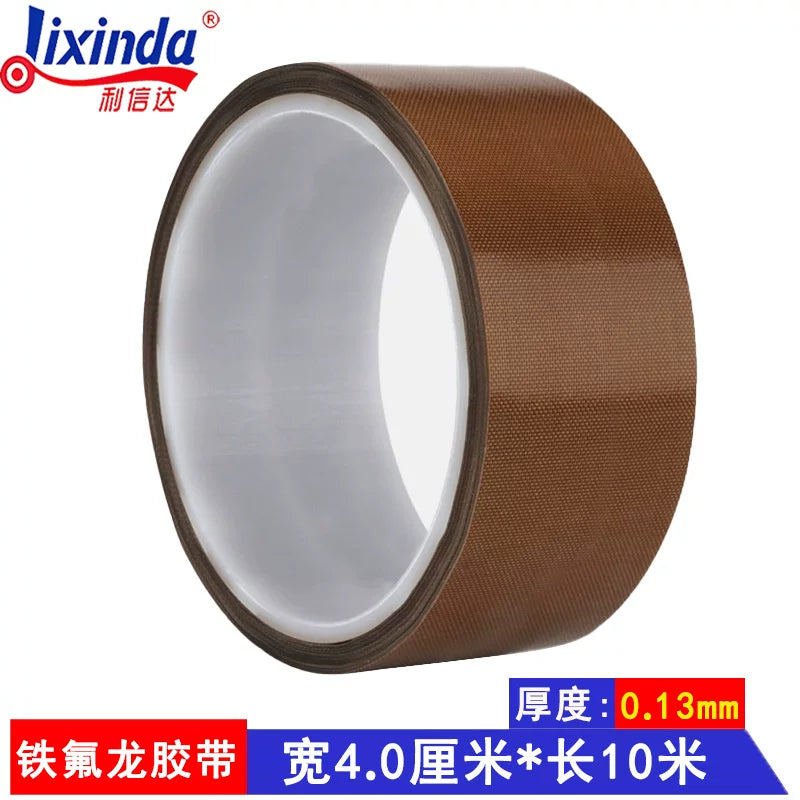 Teflon lent, yüksək temperatura davamlı lent, yanmağa qarşı parça, qəhvəyi izolyasiya, aşınmaya davamlı, istiliyədavamlı çanta maşını, vakuum maşınının qablaşdırma möhürlənməsi, yüksək temperaturlu lent, teflon lent