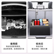 Avtomobil sərnişini tərəfindəki saxlama qutusu, salon üçün qatlanan dəri saxlama qutusu, baqaj saxlama qutusu, avtomobilin arxa qapısı təşkilatçısı