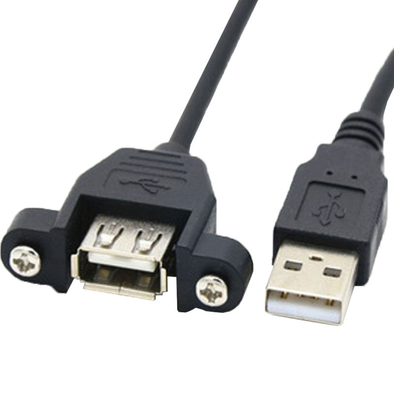 USB kişidən qadına uzatma kabeli 2.0 qulaqları ilə vida deşiyi usb3.0 uzadılmış maneə xətti yuxarı və aşağı sola və sağa əyilmə düz başlıq cib telefonu şarj şəbəkə kartı printer kompüter bağlantısı əla U disk siçan klaviaturası