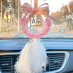 2025 Yeni Avtomobil Asqıları İnternet Məşhur Avtomobil Arxa Görünüş Güzgüsü Asma Qadın Avtomobili Yüksək səviyyəli Kulonlar Ornamenti Safe Joy