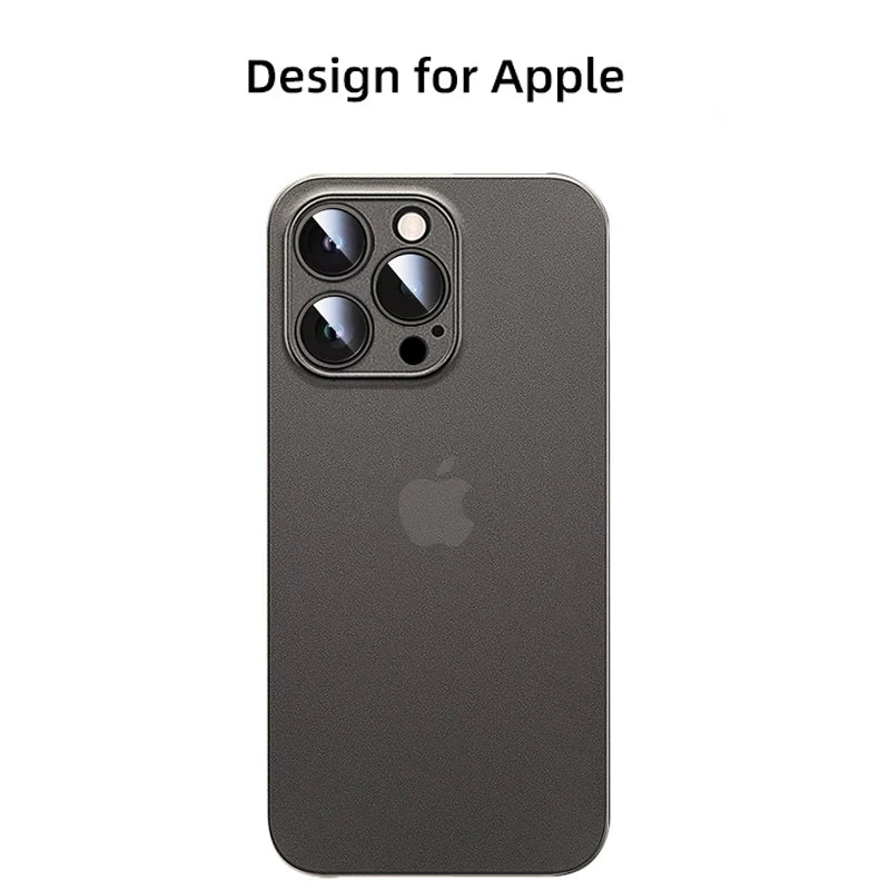 Apple 17 üçün uyğundur ultra nazik mobil telefon qutusu iPhone17promax hər şey daxil şəffaf buzlu 16pro cib telefonu qutusu yeni 14p düşməyə qarşı 15pm silikon kişi yüksək səviyyəli hiss 13 çılpaq metal yumşaq hiss niş