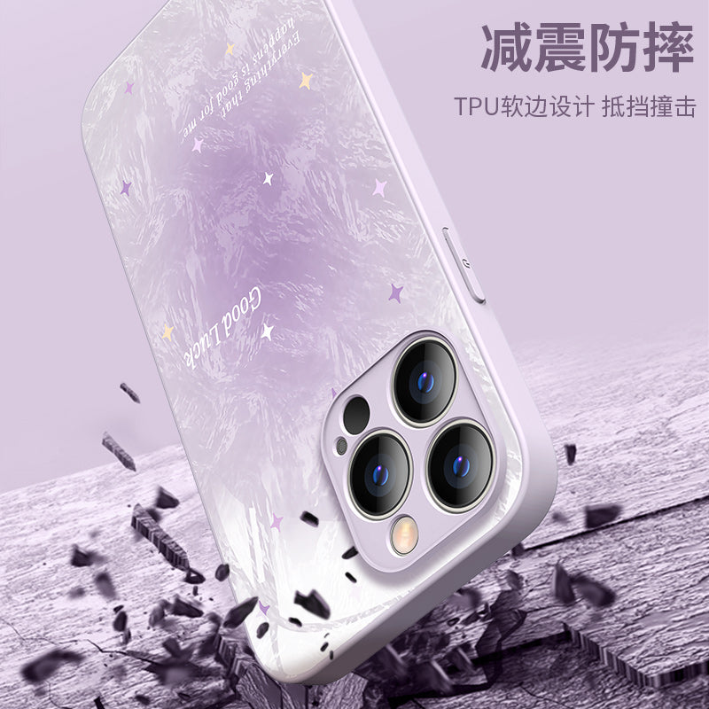 [Ice Star] Apple 17 mobil telefon qutusu üçün uyğundur 17proMax yeni Air Apple 16pro kreativ 16e moda 15 qolbaq 14pro qadın plus niş 13 düşməyə qarşı 12 şüşə 11 qabıq