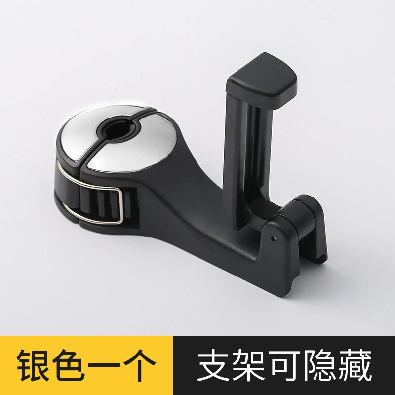 Avtomobil Oturacağı Arxa Arxa Qarmaq Cizgi filmi Sevimli Oturacaq Arxa Qarmaq Çoxfunksiyalı Avtomobil Daxili Dekorasiya Kiçik Qarmaq Yaradıcı