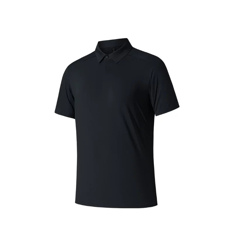 ANTA Champion Temperatur Nəzarəti POLO Köynək Kişi Yay Atalar Günü Hədiyyəsi Nəfəs ala bilən Qısaqol Biznes Top 152620157
