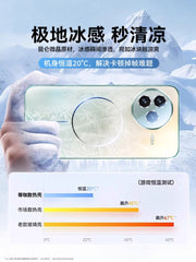 Kuko, redmi k80 mobil telefon qutusu, yeni soyuducu k80pro ultra nazik şaxtalı k70 yüksək versiyalı lens, hər şey daxil olmaqla, kişilər və qadınlar üçün redmi maqnit düşməyə qarşı yüksək səviyyəli yay yumşaq tərəfli sərt çanta üçün uyğundur
