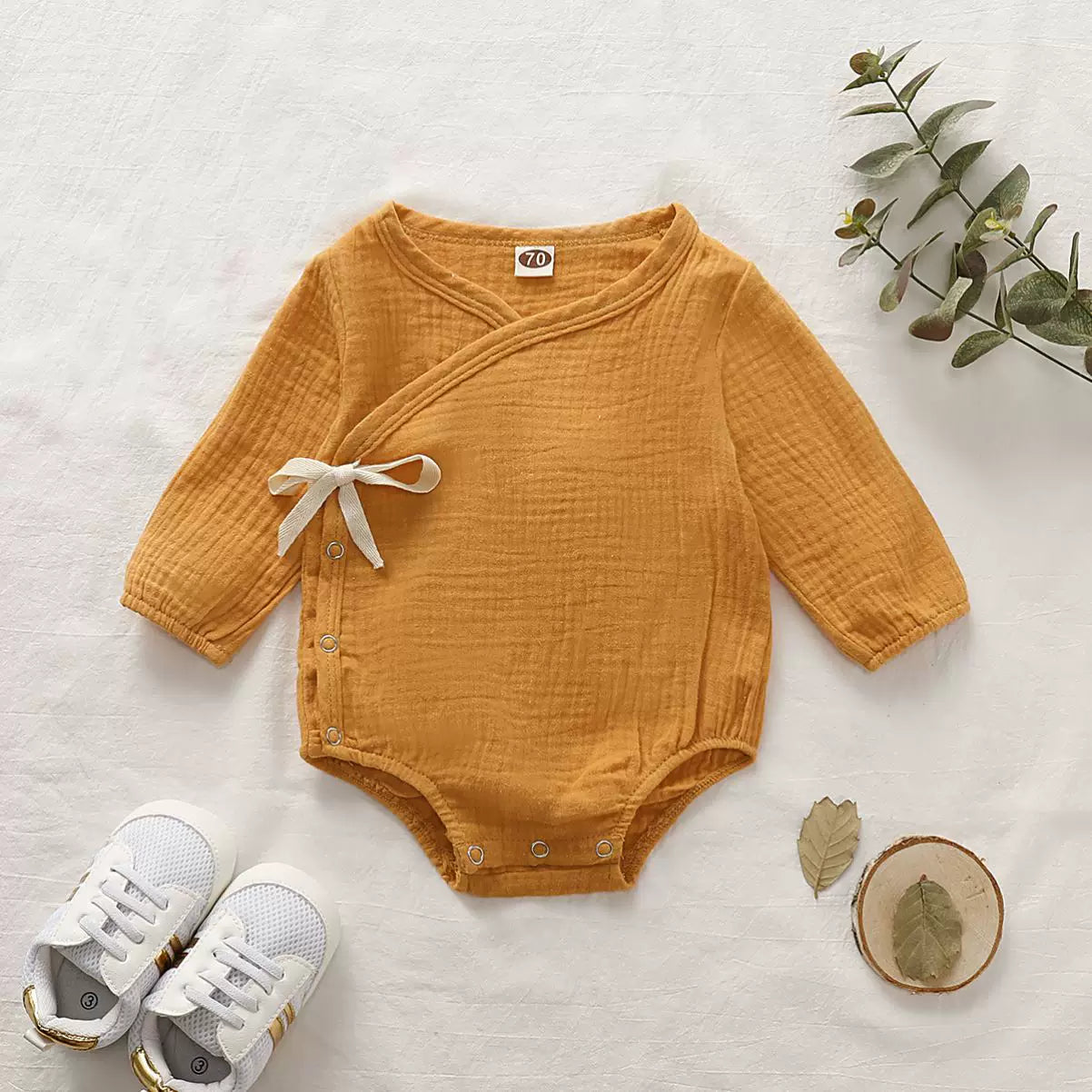 Yenidoğulmuş Körpə Oğlan Qızlar üçün Romper Kombinezon Körpə Uşaq Geyimləri