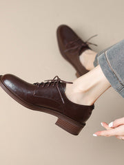 Qadınlar üçün qara platformalı loferlər, 2025 Payız/Qış Yeni Modeli, Çoxfunksiyalı Dəyirmi Burunlu Birkenstocks, Yüngül Yumşaq Dabanlı Bağcıqlı Ayaqqabılar