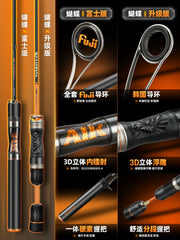 Hasda Butterfly Micro Rod Möhkəm Çubuq Yüngül UL Luya Çubuğu Super Yumşaq Ejeksiyon At Ağız Çubuğu İplik Təkər Dəsti