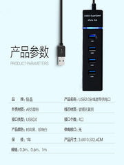 Pekin usb splitter genişləndirici tip-c laptop çevrilməsi 3.0hub hub usp interfeysi genişləndirmə xətti birdən dördə qədər genişləndirmə dok çoxfunksiyalı xarici interfeys