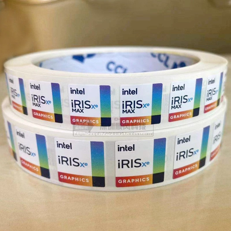 Orijinal masaüstü noutbuku şəxsiyyət stikeri RuiJia qrafik kartı etiketi IRIS loqosu LOGO stikeri