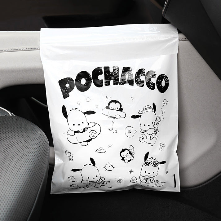 Pacha Dog Avtomobil Zibil Çantası Yapışqanlı Birdəfəlik Dikişsiz Karikatura Asma Avtomobil Avtomobil Zibil Çantası