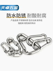 Tianzhuo Hardware 304 paslanmayan polad yay təhlükəsizlik tokası açar zəncir qaldırıcı toka qoz yay bandı üzük tokası it zənciri toka