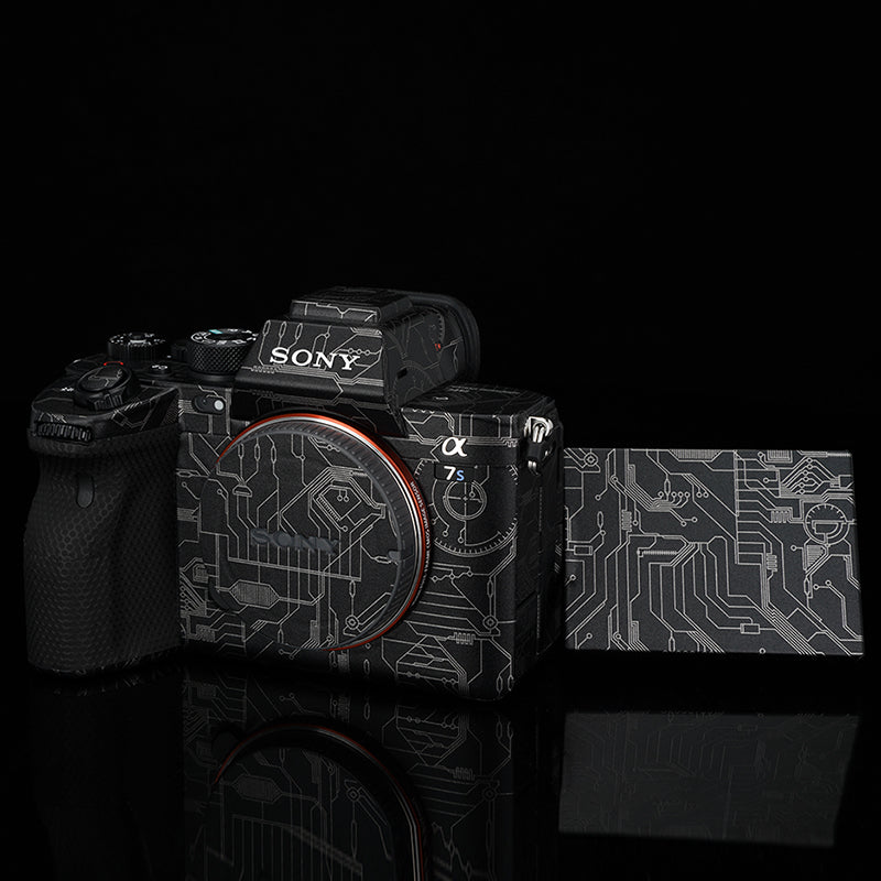 Meibendo Sony A7S3 kamera qoruyucu filmi SONY α7SIII bədən stikeri dəri kamuflyajı 3M üçün uyğundur