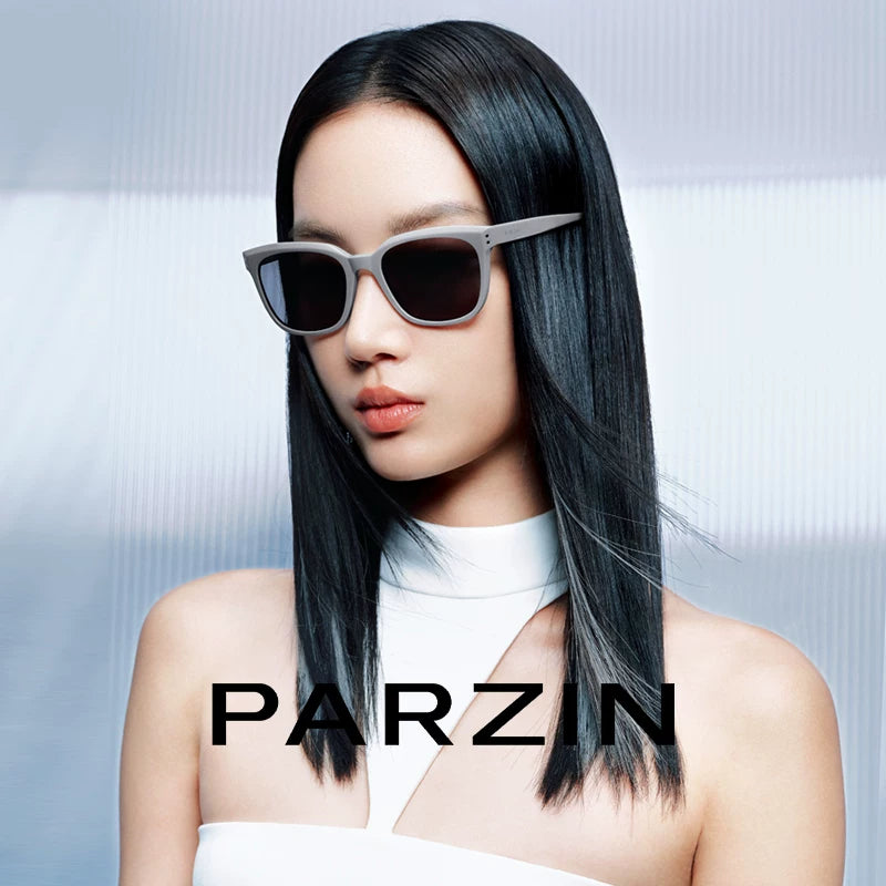 Parsons qadınlar üçün gün eynəyi Fan Chengcheng eyni üslublu dəbli qara ultra kölgəli günəş eynəyi kişilər üçün UV əleyhinə PZ17790
