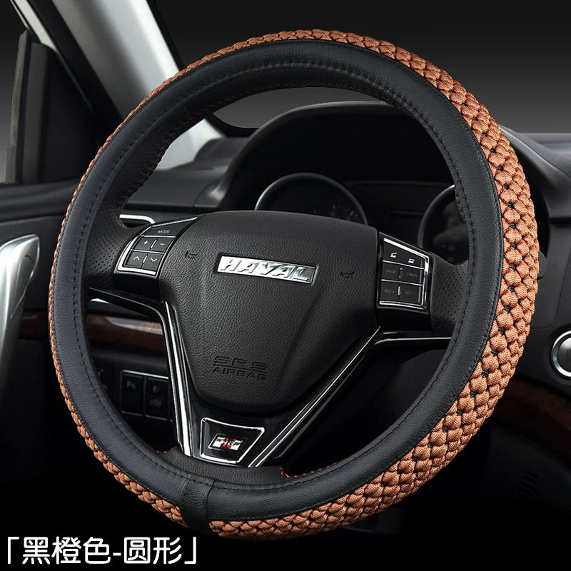Sükan örtüyü Great Wall Haval H6, Red Rabbit F7, Big Dog M6, First Love Four Seasons buz ipək sükan örtüyü (universal) ilə uyğundur.
