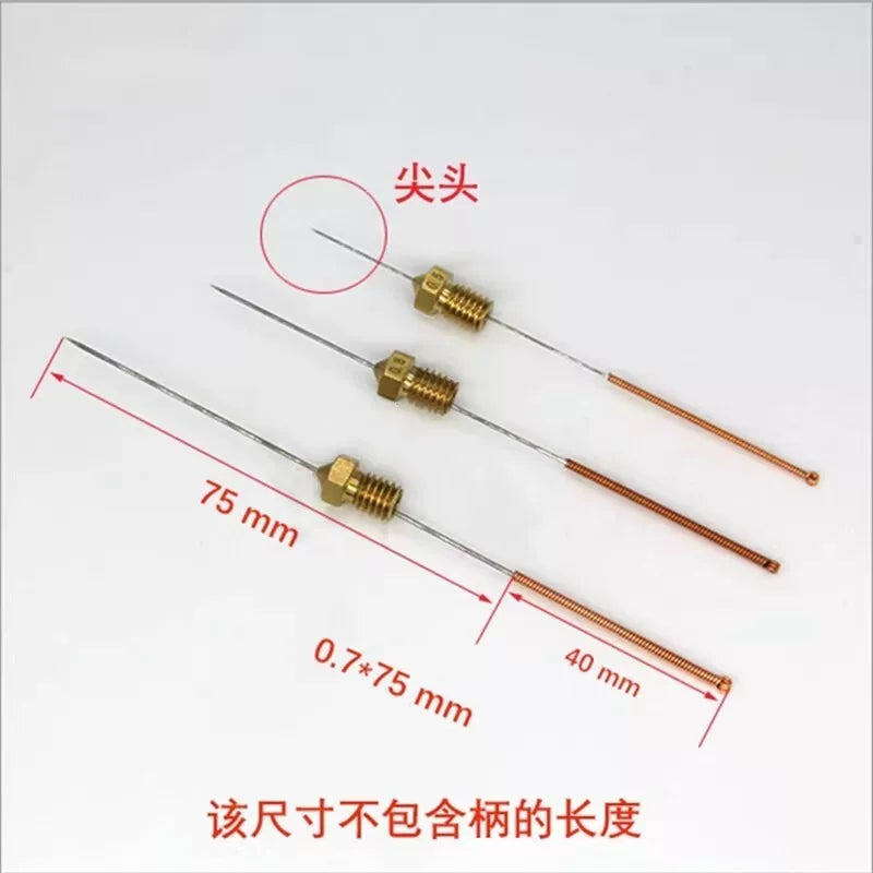 Ultra incə ucluq iynəsi paslanmayan polad iynə Φ0.18/0.2/0.3/0.8/1.0mm paylama maşınının ucluğunu təmizləmə iynəsi