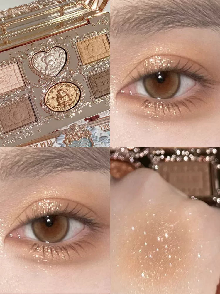 Flower Knows Moonlight Mermaid Göz Kölgəsi Palitrası 2026 Yeni Stil, Gündəlik Yüngül Makiyaj, Yer Rəngli Göz Kölgəsi, Orijinal Məhsul (Rəsmi Veb Sayt)