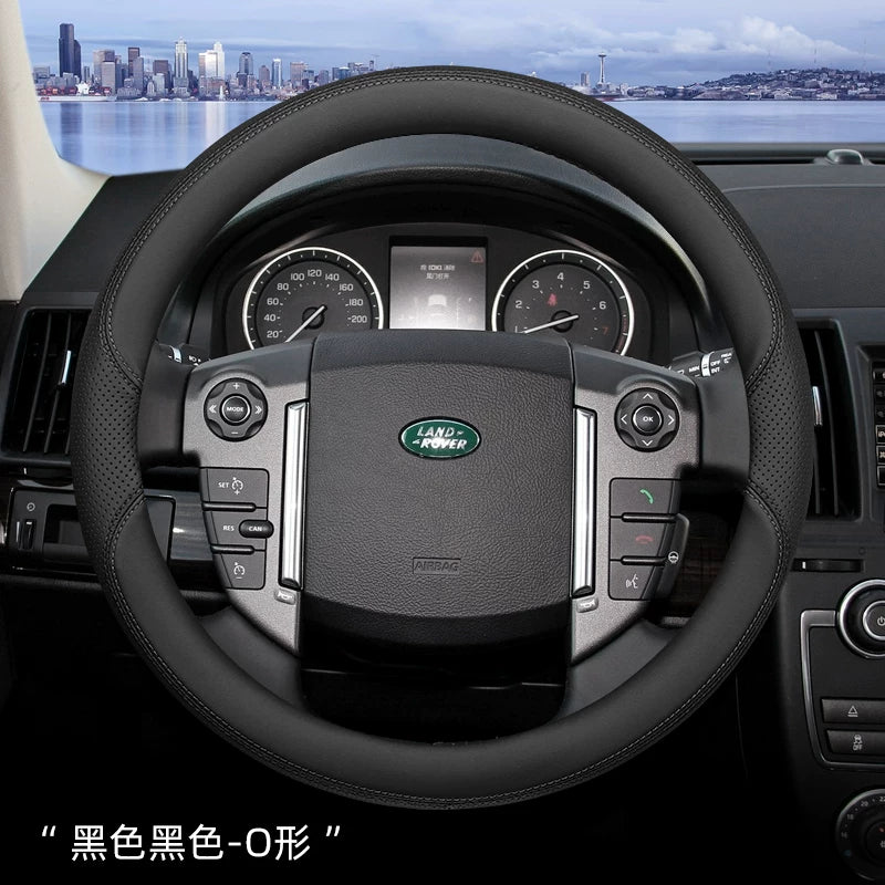 Land Rover steering wheel cover - ultra thin - for Defender, Discovery 4, 5, Pro Sport, Evoque L, Range Rover Velar Sport and other special car steering wheels.