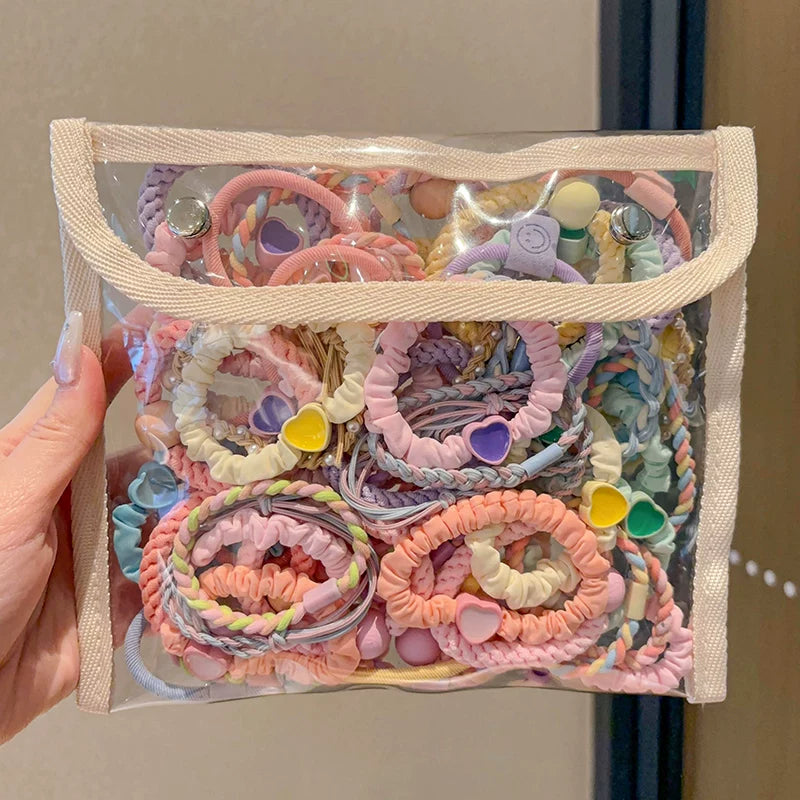 Qadınlar üçün yüksək keyfiyyətli saç bağı, 2026-cı il yeni stili, premium saç aksesuarı, at quyruğu saç bəzəyi, böyüklər üçün dəri çanta