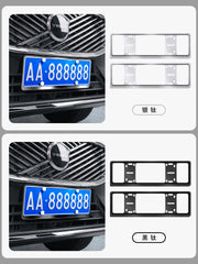 Volvo license plate frames are suitable for XC60S90XC90S60V90V60, special license plate frame/car license plate cover