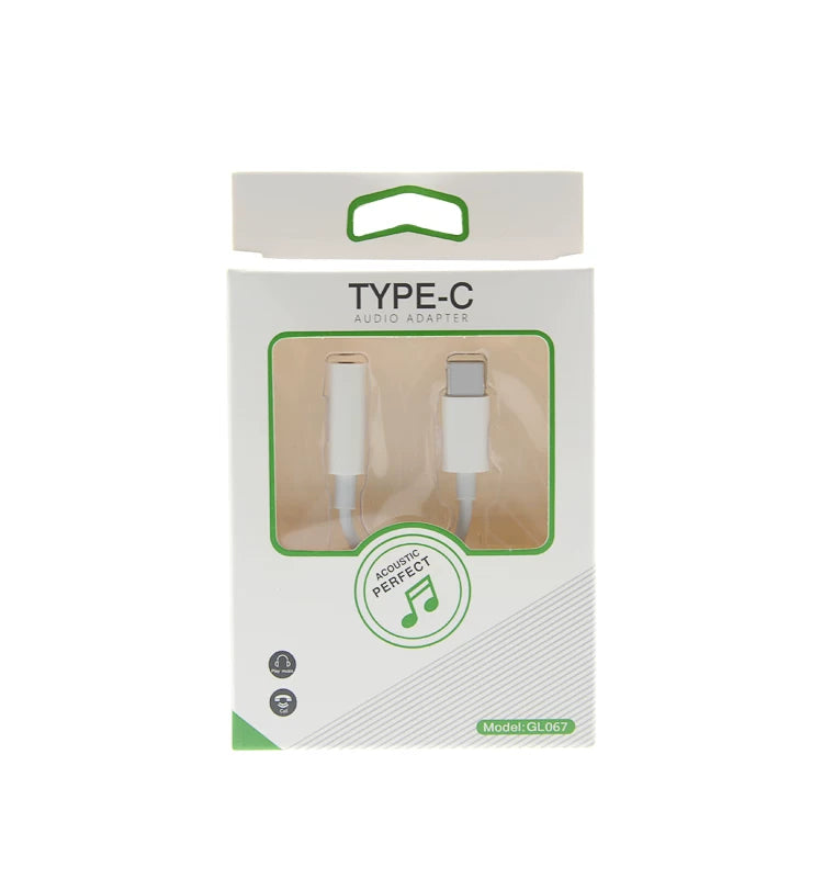VPB Type-C çevirmə kabeli 3.5 qulaqlıq üçün uyğundur DAC rəqəmsal deşifrləmə audio kabel adapter fiş