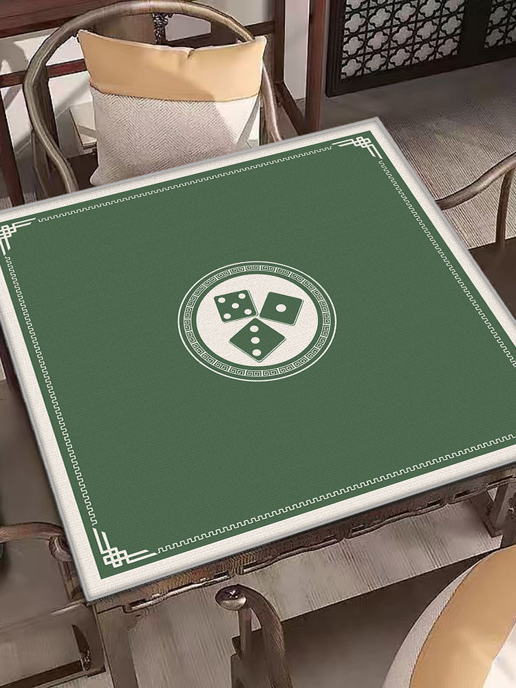 Qalınlaşdırılmış əllə yuvarlanan mahjong masası döşəyi, qalınlaşdırılmış səs keçirməyən və aşınmaya davamlı oyun kartı döşəyi süfrəsi, kvadrat yumurta döyən əl mahjong üçün xüsusi döşək