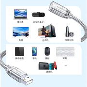 Shanze usb uzatma kabeli 1/3/5 metr kişidən qadına məlumat kabeli yüksək sürətli ötürmə doldurulması simsiz şəbəkə kartı printeri kompüter TV avtomobil qoşulma klaviaturası U disk siçan interfeysi ötürmə uzatma kabeli