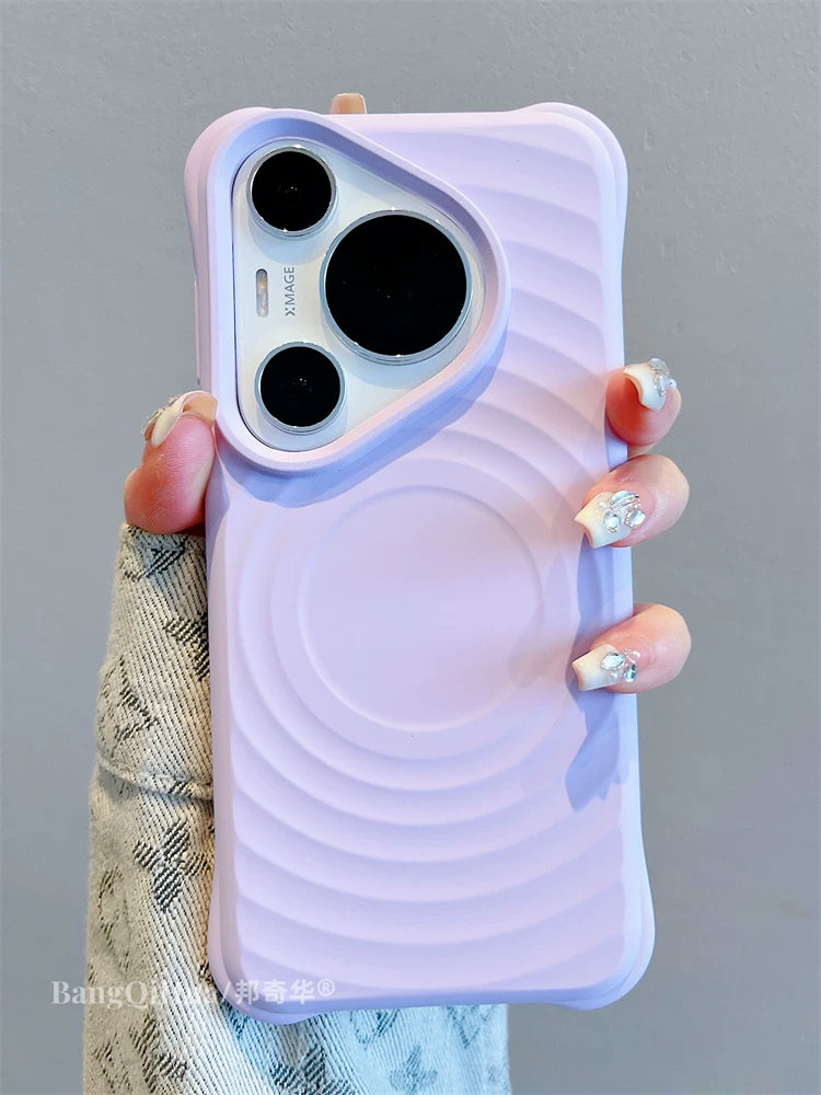 Huawei pura70pro+ mobil telefon qutusu üçün uyğundur yeni pura80pro dalğası sadə düz rəngli mate80 maye silikon pura70Ultra yüksək səviyyəli mate70/60pro cüt qadın modeli