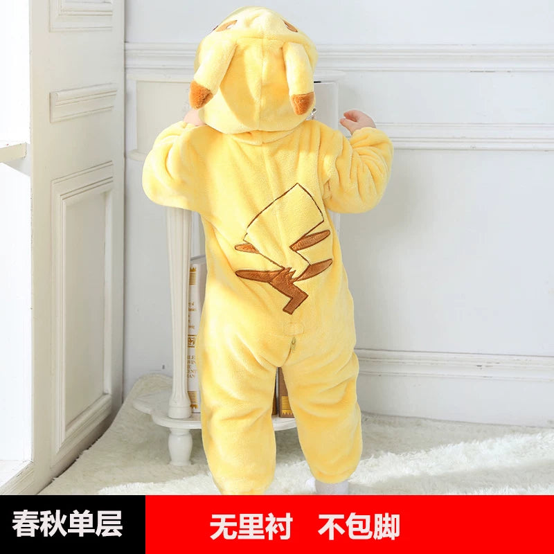 Körpə Yaz və Payız Topdan Dəsti, Dinozavr Pijamaları, Payız və Qış Körpə Romperləri, Super Şirin və Sevimli Geyimlər