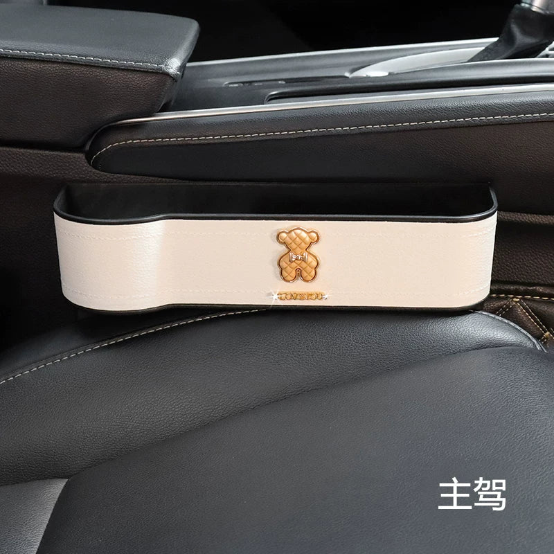 Çoxfunksiyalı Avtomobil Saxlama Qutusu, Qəşəng Yüngül lehimli Ayı Oturacaq Boşluğu Saxlama Qutusu, Tam Avtomobil Aksesuarları