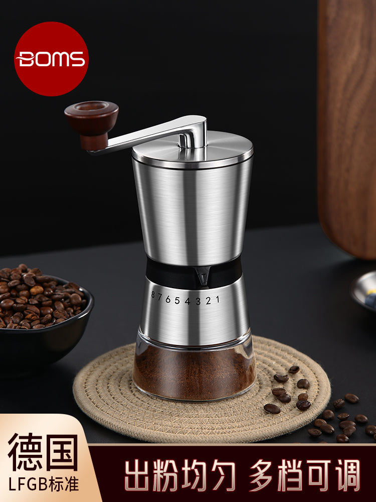 BOMS lobya dəyirmanı qəhvə lobya dəyirmanı əl dəyirmanı qəhvə maşını əl crank manual hand grinder qəhvə dəyirmanı