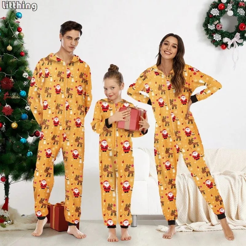 Köynəklər Pijama paltarları Milad Pijamaları Uyğun ailə