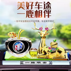 Alaşımlı Maral Avtomobil loqosu Avtomobil bəzəkləri Yeni məhsullar Avtomobil mərkəzi konsolu Deer Ping An ətir oturacağı Aromaterapiya avtomobil bəzəkləri