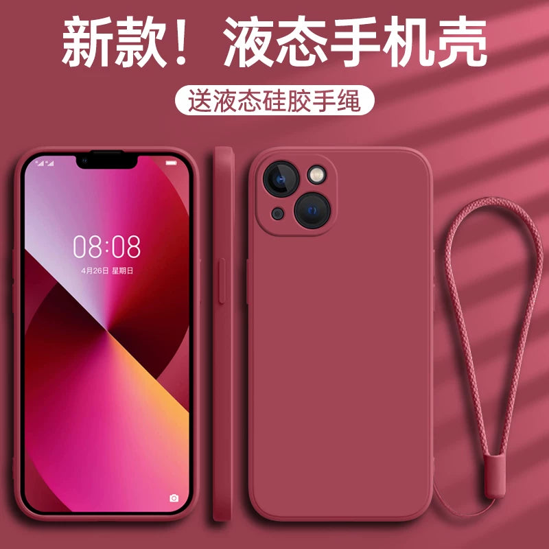 Bu maye silikon korpus yeni iPhone 13 üçün uyğundur və düşmələrə qarşı tam örtük təmin edir. Kişilər və qadınlar üçün nəzərdə tutulub, kəmərlə təchiz olunub və bərkidilmiş şüşə ekran qoruyucusuna malikdir.