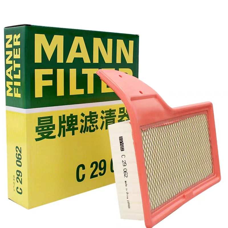 Mann air filter C29062 is compatible with the 2015 (6th generation) Ford Mustang 2.3T 5.0L.