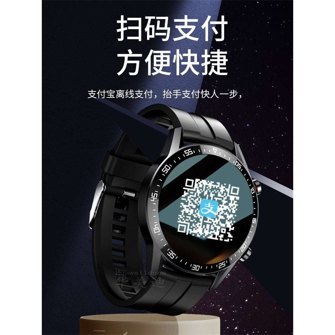 Ürək dərəcəsini, qan təzyiqini, yuxu zəngli saatını, NFC ödənişini ölçmək üçün IQOO Aikoo 13 Z9 Neo9 Pro smart saatı üçün uyğundur.